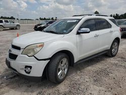 Salvage cars for sale at Houston, TX auction: 2013 Chevrolet Equinox LTZ