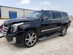 Salvage cars for sale at Haslet, TX auction: 2015 Cadillac Escalade Premium