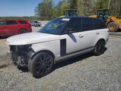 Salvage cars for sale at Concord, NC auction: 2021 Land Rover Range Rover Westminster Edition