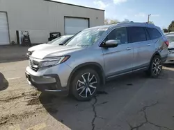 Salvage cars for sale at Woodburn, OR auction: 2020 Honda Pilot Touring