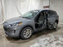 Salvage cars for sale at Leroy, NY auction: 2022 Ford Escape SE