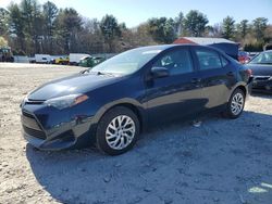 Salvage cars for sale from Copart Mendon, MA: 2019 Toyota Corolla L