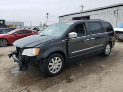 Salvage cars for sale at Chicago Heights, IL auction: 2012 Chrysler Town & Country Touring L