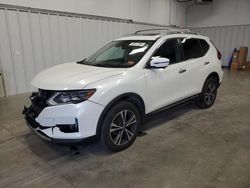 Salvage cars for sale at Windham, ME auction: 2017 Nissan Rogue SV