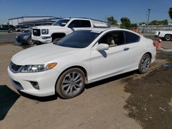 Salvage cars for sale at San Diego, CA auction: 2013 Honda Accord EXL