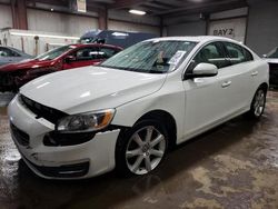 Salvage cars for sale from Copart Elgin, IL: 2016 Volvo S60 Premier