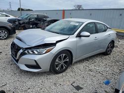 Salvage cars for sale at Franklin, WI auction: 2020 Nissan Sentra SV