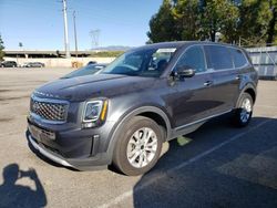 Salvage cars for sale from Copart Rancho Cucamonga, CA: 2020 KIA Telluride LX