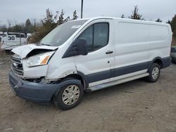 Salvage trucks for sale at Pennsburg, PA auction: 2016 Ford Transit T-250