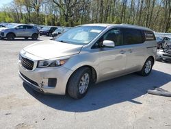 Salvage cars for sale at Glassboro, NJ auction: 2015 KIA Sedona LX