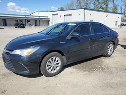 Salvage cars for sale at Arlington, WA auction: 2017 Toyota Camry Hybrid