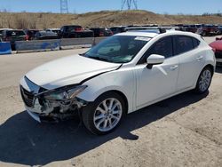 Mazda salvage cars for sale: 2015 Mazda 3 Grand Touring