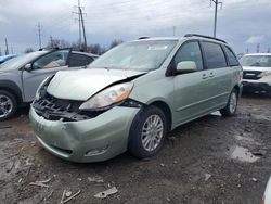 Salvage cars for sale from Copart Columbus, OH: 2010 Toyota Sienna XLE