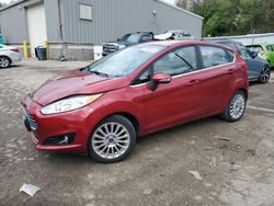 Salvage cars for sale at West Mifflin, PA auction: 2014 Ford Fiesta Titanium