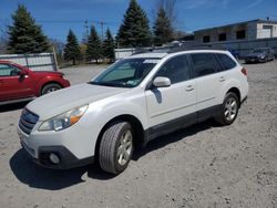 Salvage cars for sale at Albany, NY auction: 2013 Subaru Outback 2.5I Premium