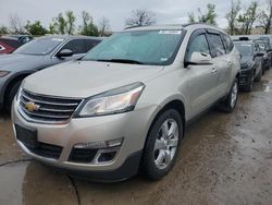 Chevrolet Traverse salvage cars for sale: 2017 Chevrolet Traverse LT