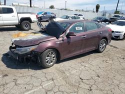 Salvage cars for sale from Copart Van Nuys, CA: 2019 KIA Optima LX