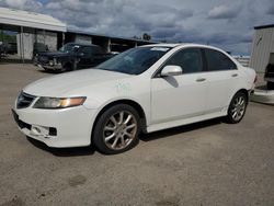 Acura salvage cars for sale: 2006 Acura TSX