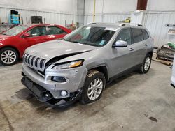 Salvage cars for sale from Copart Milwaukee, WI: 2015 Jeep Cherokee Latitude