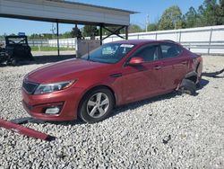 Salvage cars for sale from Copart Memphis, TN: 2015 KIA Optima LX