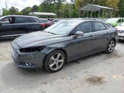 Vehiculos salvage en venta de Copart Savannah, GA: 2015 Ford Fusion SE