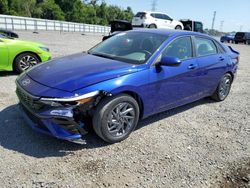 Salvage vehicles for parts for sale at auction: 2024 Hyundai Elantra Blue
