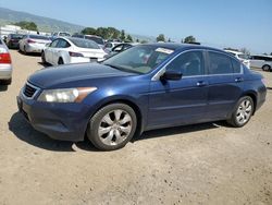 Honda Accord EXL salvage cars for sale: 2009 Honda Accord EXL