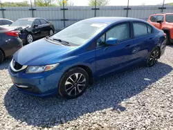 Vehiculos salvage en venta de Copart Louisville, KY: 2013 Honda Civic EX