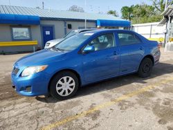 Salvage cars for sale at Wichita, KS auction: 2010 Toyota Corolla Base