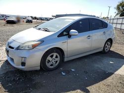 Salvage cars for sale from Copart San Diego, CA: 2011 Toyota Prius