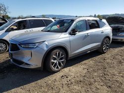 Salvage cars for sale from Copart San Martin, CA: 2022 Acura MDX Technology