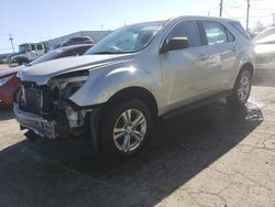 Salvage cars for sale at Chicago Heights, IL auction: 2015 Chevrolet Equinox LS