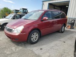 Vehiculos salvage en venta de Copart Chambersburg, PA: 2012 KIA Sedona LX