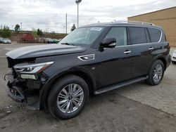Salvage cars for sale from Copart Gaston, SC: 2018 Infiniti QX80 Base