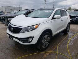 Salvage cars for sale from Copart Chicago Heights, IL: 2016 KIA Sportage EX