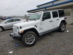 Salvage cars for sale at Earlington, KY auction: 2018 Jeep Wrangler Unlimited Sahara