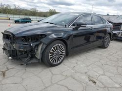 Salvage cars for sale at Lebanon, TN auction: 2017 Ford Fusion Titanium