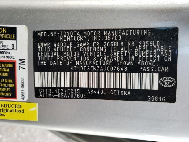 2010 Toyota Camry Base