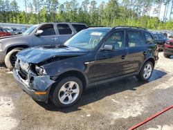 Salvage cars for sale from Copart Harleyville, SC: 2008 BMW X3 3.0SI