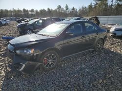 Salvage cars for sale at Windham, ME auction: 2017 Mitsubishi Lancer ES