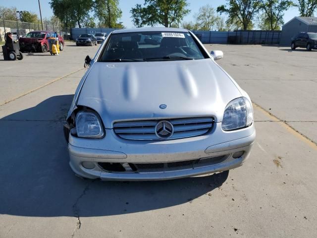 2001 Mercedes-Benz SLK 230 Kompressor