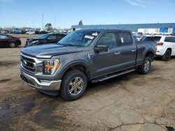 Salvage cars for sale at Woodhaven, MI auction: 2021 Ford F150 Supercrew