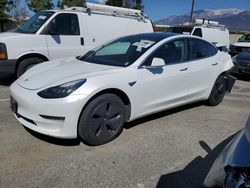 Salvage cars for sale at Rancho Cucamonga, CA auction: 2019 Tesla Model 3