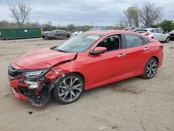 Salvage cars for sale at Baltimore, MD auction: 2019 Honda Civic Touring