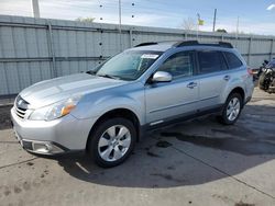 Subaru Outback salvage cars for sale: 2012 Subaru Outback 2.5I Limited