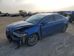Vehiculos salvage en venta de Copart Haslet, TX: 2017 Ford Fusion Titanium Phev
