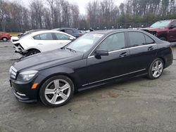 Mercedes-Benz Vehiculos salvage en venta: 2011 Mercedes-Benz C 300 4matic