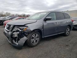 Salvage cars for sale at New Britain, CT auction: 2019 Nissan Pathfinder S