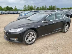 Salvage cars for sale from Copart Cahokia Heights, IL: 2014 Tesla Model S