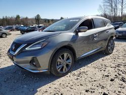 Salvage cars for sale at Candia, NH auction: 2020 Nissan Murano Platinum